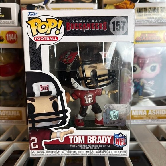 Funko POP! NFL Football Tom Brady Tampa Bay Buccaneers Figure #157! - Picture 2 of 7